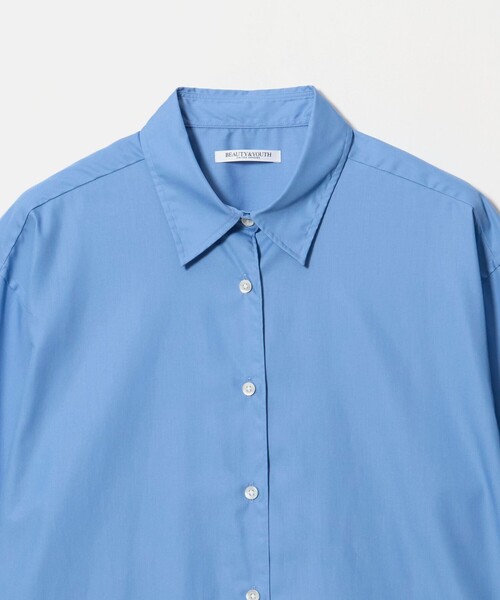 BEAUTY&YOUTH UNITED ARROWS(ビューティーアンドユースユナイテッドアローズ)の「コットンブロード レギュラーカラー シャツ(シャツ/ブラウス・レディース・その他1/ホワイト/コバルトブルー・S/M)」の11枚目の写真