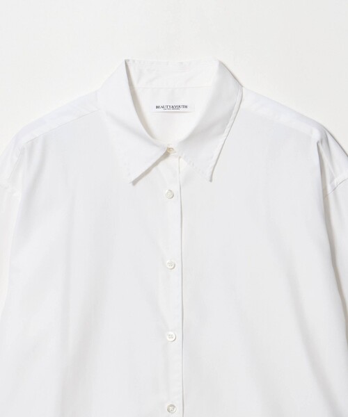 BEAUTY&YOUTH UNITED ARROWS(ビューティーアンドユースユナイテッドアローズ)の「コットンブロード レギュラーカラー シャツ(シャツ/ブラウス・レディース・その他1/ホワイト/コバルトブルー・S/M)」の19枚目の写真