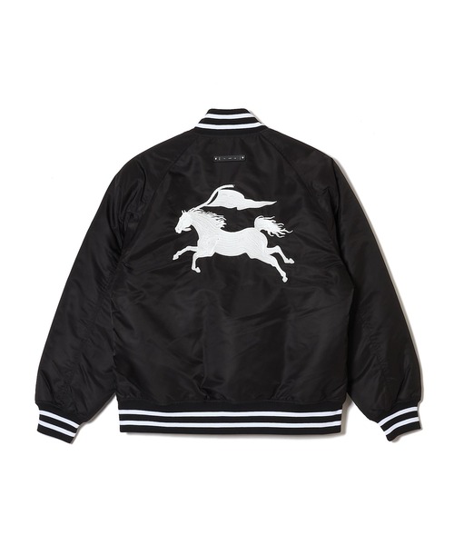 CRIMIE(クライミー)の「CR MUSTANG STADIUM JACKET(スタジャン・メンズ・ブラック・XXL/XL/L/M/S)」の4枚目の写真