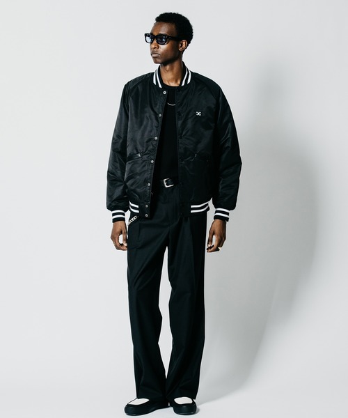 CRIMIE(クライミー)の「CR MUSTANG STADIUM JACKET(スタジャン・メンズ・ブラック・XXL/XL/L/M/S)」の7枚目の写真