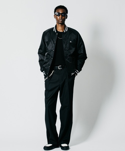 CRIMIE(クライミー)の「CR MUSTANG STADIUM JACKET(スタジャン・メンズ・ブラック・XXL/XL/L/M/S)」の8枚目の写真
