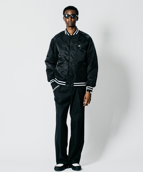 CRIMIE(クライミー)の「CR MUSTANG STADIUM JACKET(スタジャン・メンズ・ブラック・XXL/XL/L/M/S)」の9枚目の写真