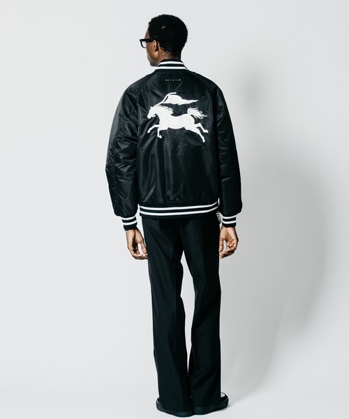 CRIMIE(クライミー)の「CR MUSTANG STADIUM JACKET(スタジャン・メンズ・ブラック・XXL/XL/L/M/S)」の11枚目の写真