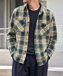 【HOUSTON】ヒューストン AMERICAN CHECK VIYELLA SHIRT アメリカンチェックビエラシャツ