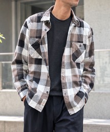 【HOUSTON】ヒューストン AMERICAN CHECK VIYELLA SHIRT アメリカンチェックビエラシャツ