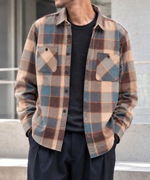【HOUSTON】ヒューストン AMERICAN CHECK VIYELLA SHIRT アメリカンチェックビエラシャツ