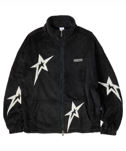 TRAVEL(トラベル)の「スター ポーラ ハイネック ボアジャケット ブラック(その他アウター・レディース・その他・SMALL/MEDIUM/LARGE)」の5枚目の写真