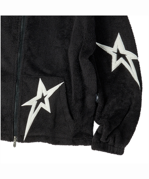 TRAVEL(トラベル)の「スター ポーラ ハイネック ボアジャケット ブラック(その他アウター・レディース・その他・SMALL/MEDIUM/LARGE)」の8枚目の写真