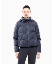 EMPORIO ARMANI EA7（エンポリオアルマーニイーエーセブン）の「<オンライン限定>【エンポリオ アルマーニ EA7】ウィメンズ 中綿入り フード付きコート Precious（ダウンジャケット/コート・レディース）」