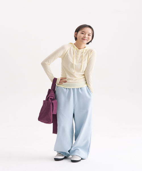 HEISAN(ハイサン)の「セビッ スウェットパンツ ブルー(スウェットパンツ・レディース・その他・FREE)」の5枚目の写真