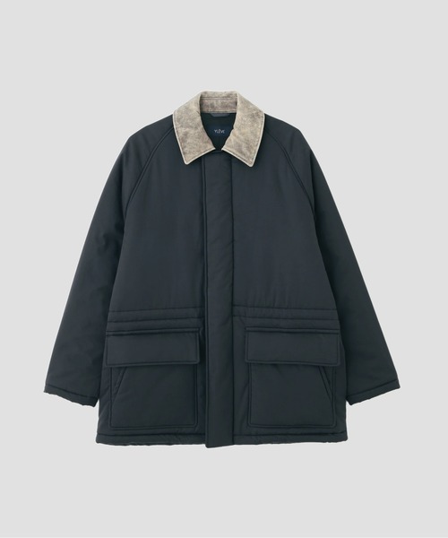 YLEVE(イレーヴ)の「YLEVE / FINX COTTON PADDING COAT(ダウンジャケット/コート・レディース・カーキ/ネイビー・1/2)」の16枚目の写真