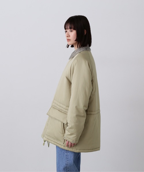 YLEVE(イレーヴ)の「YLEVE / FINX COTTON PADDING COAT(ダウンジャケット/コート・レディース・カーキ/ネイビー・1/2)」の10枚目の写真
