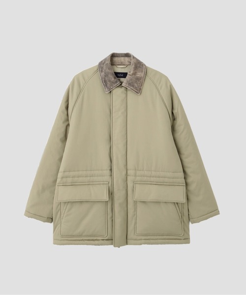 YLEVE(イレーヴ)の「YLEVE / FINX COTTON PADDING COAT(ダウンジャケット/コート・レディース・カーキ/ネイビー・1/2)」の5枚目の写真