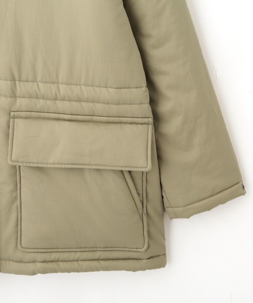YLEVE(イレーヴ)の「YLEVE / FINX COTTON PADDING COAT(ダウンジャケット/コート・レディース・カーキ/ネイビー・1/2)」の18枚目の写真