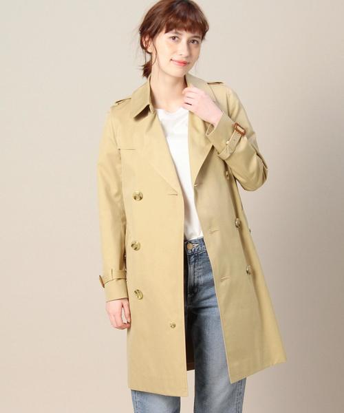 BEAUTY&YOUTH UNITED ARROWS（ビューティーアンドユースユナイテッドアローズ）の「BY TRADITIONAL 80/3 トレンチコート 2 ◆（トレンチコート・レディース・ベージュ・36/38/40）」の7枚目の写真