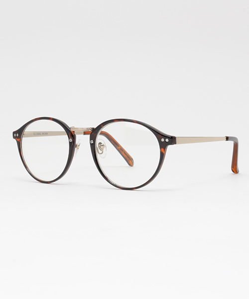 GLOBAL WORK（グローバルワーク）の「EYE WEAR Women/723392（メガネ・レディース・ブラック/その他/その他1/ライトイエロー/ダークブラウン/ブラウン・FREE）」の3枚目の写真