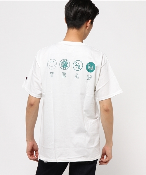 JACKSON MATISSE（ジャクソンマティス）の「【GREEN ROOM限定】JACKSON MATISSE (ジャクソンマティス) × Gorilla Tacos(ゴリラタコス)  × S/B(エスビー) トリプルコラボ GRF  Exclusive TEAM TEE（Tシャツ/カットソー・メンズ・ホワイト・L/S/M）」の3枚目の写真