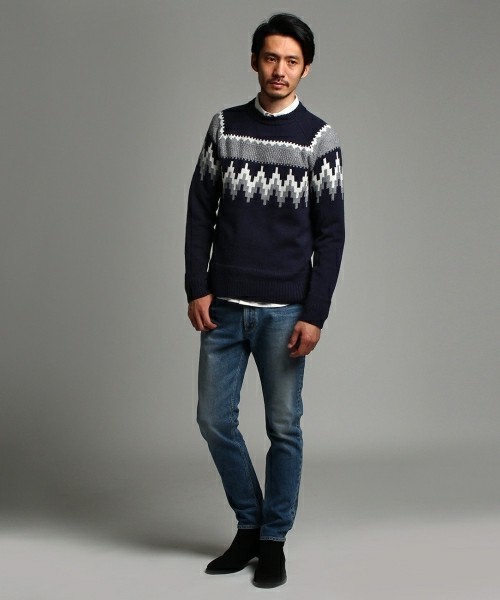 tk.TAKEO KIKUCHI（ティーケータケオキクチ）の「J∞QUALITYスタンダードストレッチデニム（デニムパンツ・メンズ・ブルー・02/04/03/01）」の2枚目の写真