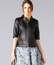 LOVELESS | 【LOVELESS】WOMENS ハーフスリーブナビゲータージャケット(ライダースジャケット)