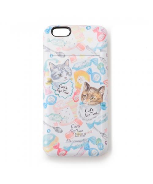 Afternoon Tea アフタヌーンティー の Ek16 Iphone6 6sケース Cat S Naptime スマホケース カバー Wear
