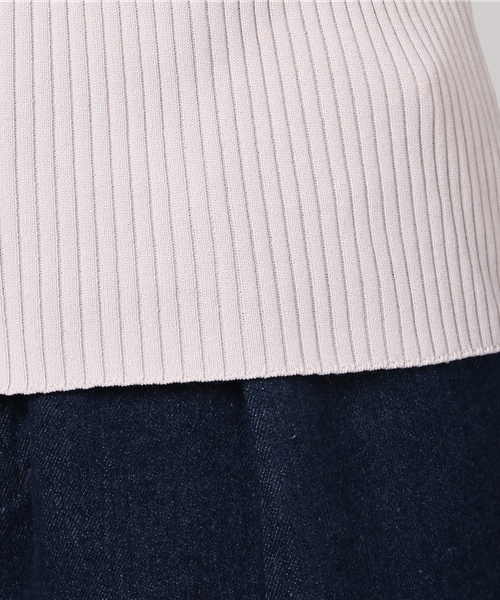 PROPORTION BODY DRESSING（プロポーションボディドレッシング）の「【美人百花 4月号掲載】ダブルベルフレアーニット（ニット/セーター・レディース・ネイビー/ホワイト系その他/ピンク/ブルー・3/2）」の11枚目の写真