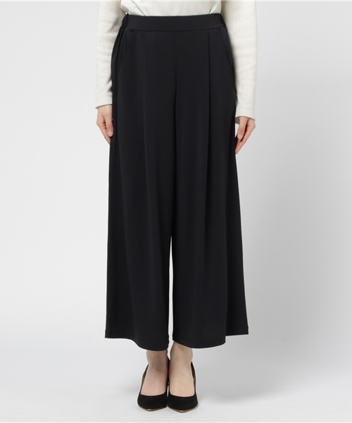 AZUL by moussy(アズールバイマウジー)の「イージーワイドパンツ(その他パンツ・レディース・ホワイト系その他/ブラック/ネイビー・LARGE/SMALL/MEDIUM)」の4枚目の写真