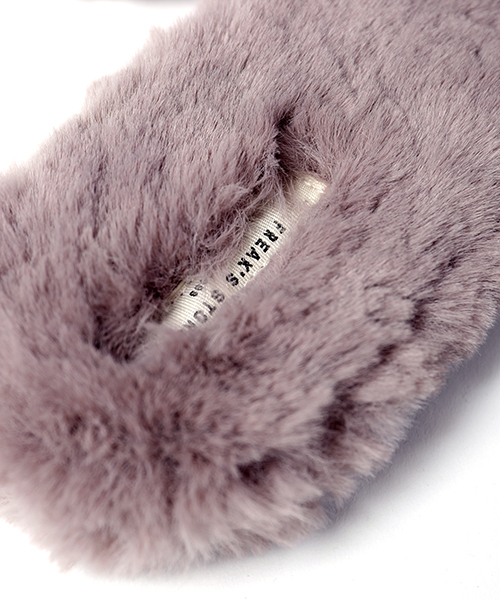 FREAK'S STORE（フリークスストア）の「ファーサンダル　2ストラップ (スリッパサンダル)（サンダル・レディース・ホワイト/ピンク/グレー・36/37/38）」の15枚目の写真