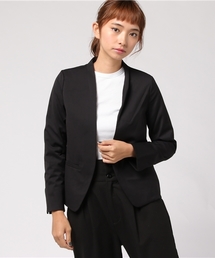 laboratory work | シンプルジャケット(ノーカラージャケット)