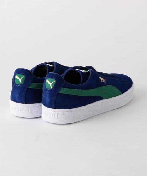 PUMA(プーマ)の「PUMA(プーマ) スウェード クラシック + ◆(スニーカー・レディース・ワインレッド/ネイビー・23cm/25cm/23.5cm/24.5cm/24cm)」の6枚目の写真