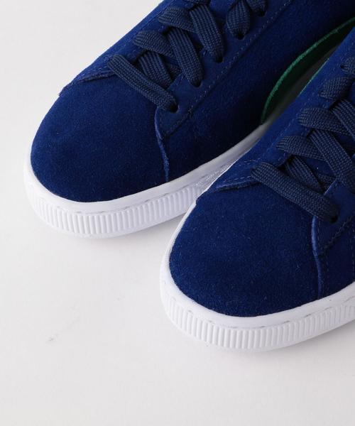 PUMA(プーマ)の「PUMA(プーマ) スウェード クラシック + ◆(スニーカー・レディース・ワインレッド/ネイビー・23cm/25cm/23.5cm/24.5cm/24cm)」の7枚目の写真