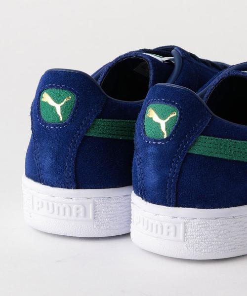 PUMA(プーマ)の「PUMA(プーマ) スウェード クラシック + ◆(スニーカー・レディース・ワインレッド/ネイビー・23cm/25cm/23.5cm/24.5cm/24cm)」の8枚目の写真