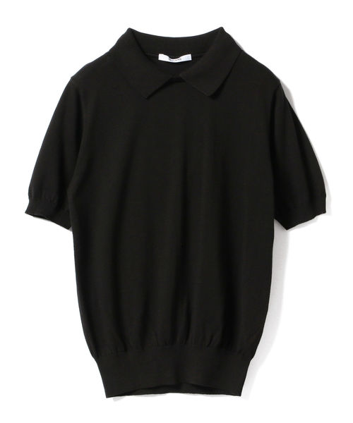SLOANE（スローン）の「◎SLOANE / コットンテンジク スキッパーポロ