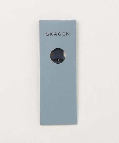 SKAGEN(スカーゲン)の「スカーゲン 腕時計ベルト レディース レザー SKB2055(アナログ腕時計・レディース・ダークネイビー・FREE)」の3枚目の写真