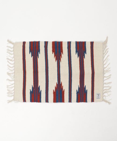 チャイハネ】ネイティブ柄ラグマット45×65cm（ラグ/マット