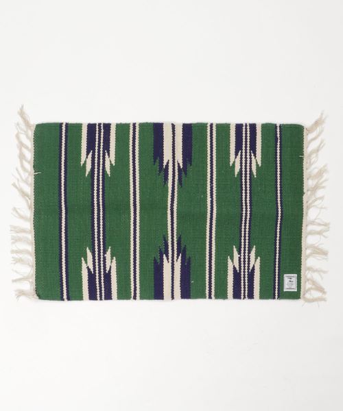 チャイハネ】ネイティブ柄ラグマット45×65cm（ラグ/マット