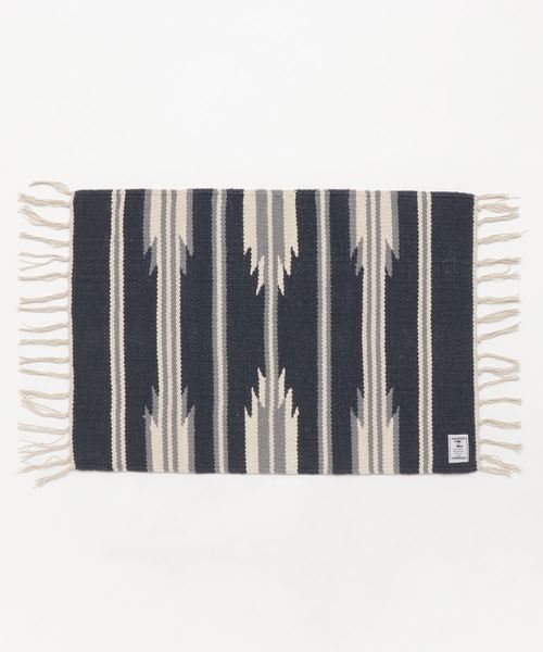 チャイハネ】ネイティブ柄ラグマット45×65cm（ラグ/マット