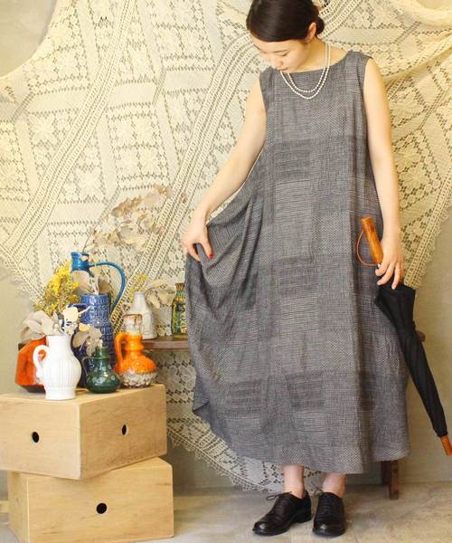 Yuni ユニ の コットンドビー コクーンワンピース ワンピース Wear