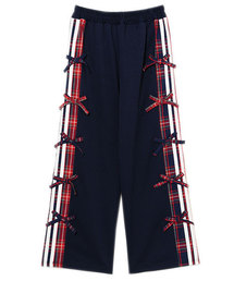 Candy Stripper | CHECK RIBBON TRIMMED JERSET パンツ(その他パンツ)