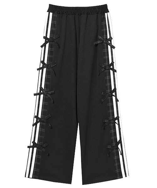 Candy Stripper（キャンディストリッパー）の「CHECK RIBBON TRIMMED