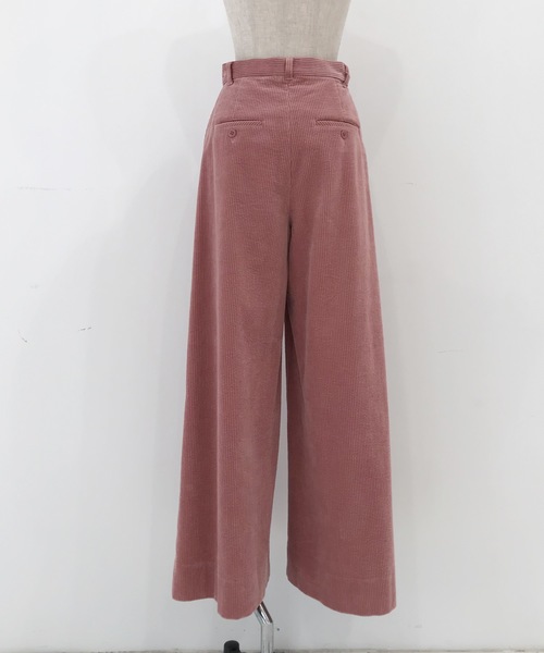 Banner Barrett（バナーバレット）の「CORDUROY PANTS/コーデュロイワイドパンツ（その他パンツ・レディース・ベージュ/パープル/ピンク・38/36）」の16枚目の写真