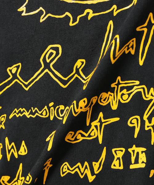JOINT WORKS(ジョイントワークス)の「SILENT SOUND CELEBRATION TEE(Tシャツ/カットソー・メンズ・ブラック・LARGE/X-LARGE)」の2枚目の写真