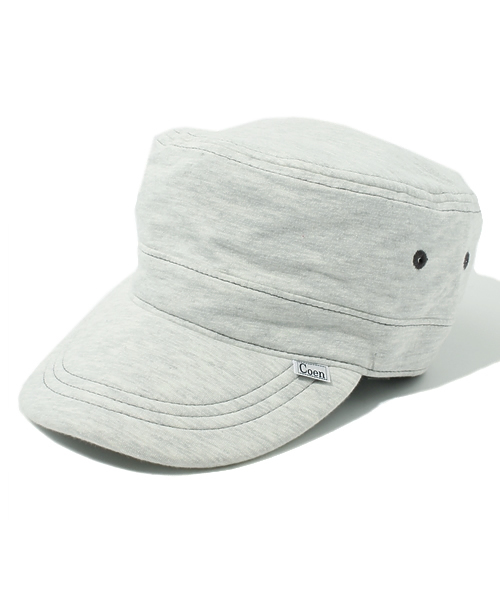 coen（コーエン）の「スエットワークキャップ（キャップ・メンズ・ダークグレー/ライトピンク/ダークグリーン/コバルトブルー・フリー）」の2枚目の写真