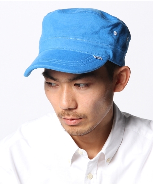 coen（コーエン）の「スエットワークキャップ（キャップ・メンズ・ダークグレー/ライトピンク/ダークグリーン/コバルトブルー・フリー）」の12枚目の写真