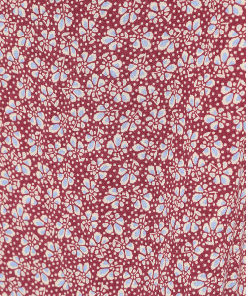 LAKOLE(ラコレ)の「フロントボタンフローラルワンピース / LAKOLE(ワンピース・レディース・ボルドー/ブラック・SMALL/MEDIUM)」の16枚目の写真