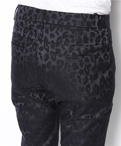 BEAMS LIGHTS Women's（ビームスライツ ウィメンズ）の「◎BEAMS LIGHTS / LEOジャカード パンツ（スラックス・レディース・ベージュ/ネイビー・36/38/40）」の6枚目の写真