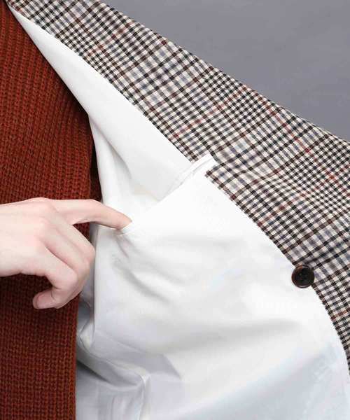 EMMA CLOTHES（エマクローズ）の「ガンクラブチェック柄 ダブル