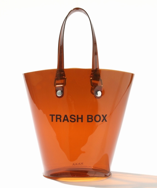 NaNa-NaNa（ナナナナ）の「NaNa-NaNa NOT A TRASHBOX small #（ハンドバッグ・メンズ・ホワイト/ブラック/パープル/ブラウン・FREE）」の12枚目の写真