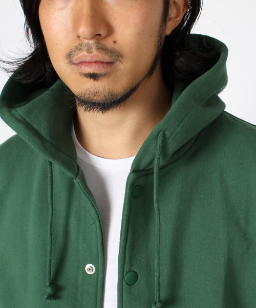 BEAMS（ビームス）の「□BEAMS / フード スウェット スタジャン