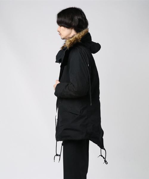 CORISCO（コリスコ）の「CORISCO-ナイロンコットン3WAYモッズコート