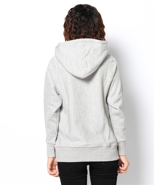 CIAOPANIC(チャオパニック)の「【Ciaopanic】ヘビーウェイト裏毛PK(パーカー・レディース・ホワイト/ブラック/グレー・FREE)」の6枚目の写真